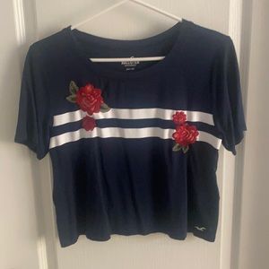 💛 Stunning floral striped top!